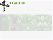 Tablet Screenshot of bluemagpie.lk